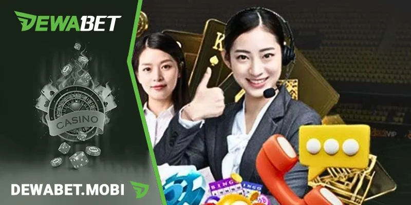 Những cam kết về dịch vụ liên hệ Dewabet